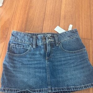Hollister Blue Denim Skirt